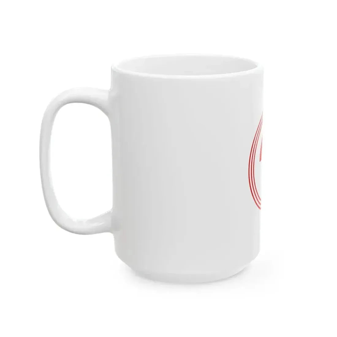 Flag of Akagi Shimane 1959-2005 (Japan) White Coffee Mug - Go Mug Yourself