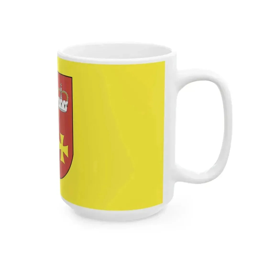 Flag of Akciabrski (Belarus) White Coffee Mug - Go Mug Yourself