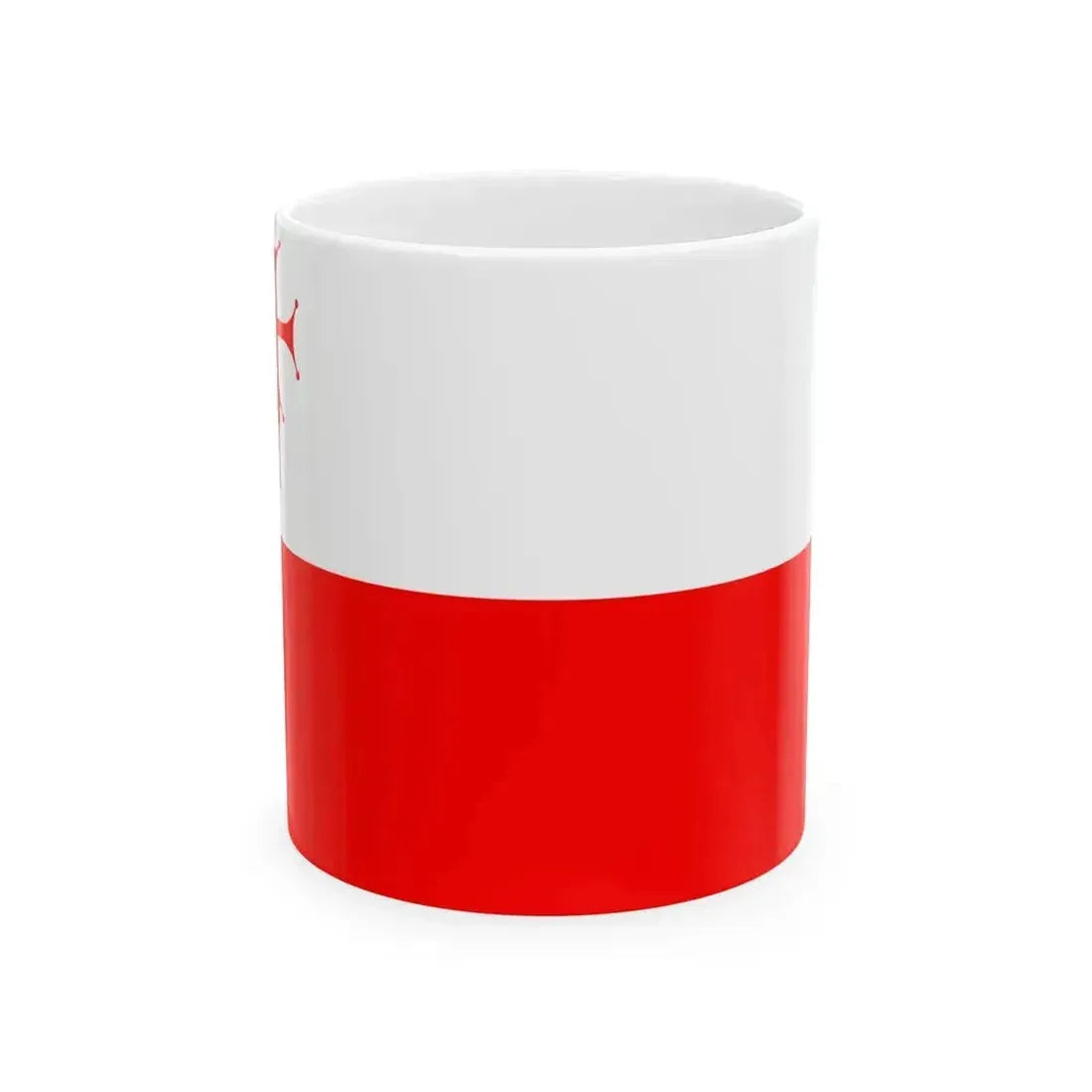Flag of Akhalgori Municipality (Georgia) White Coffee Mug 11oz - Go Mug Yourself