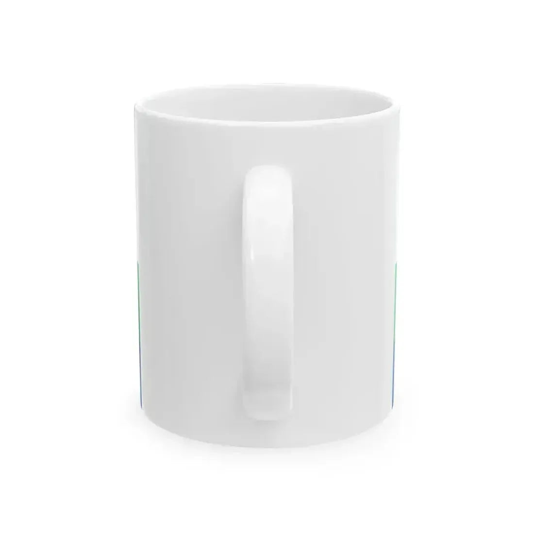 Flag of Akhalkalaki Municipality (Georgia) White Coffee Mug - Go Mug Yourself