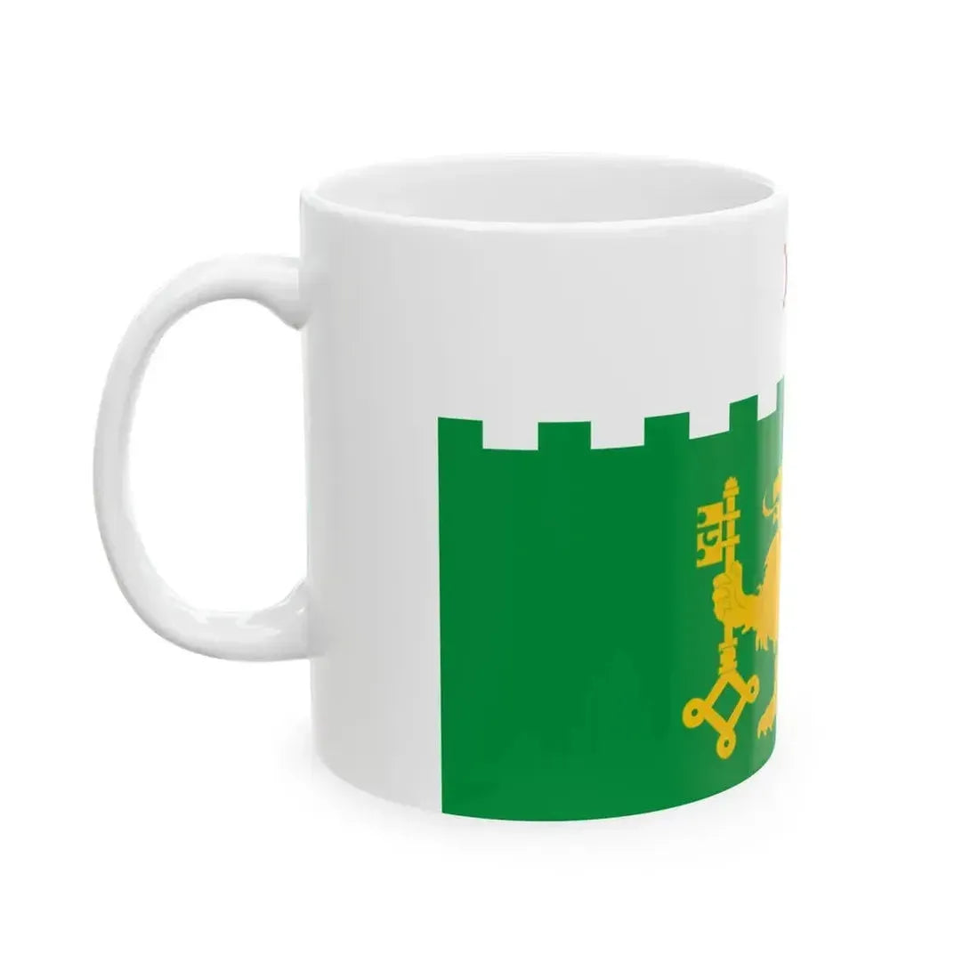 Flag of Akhaltsikhe City (Georgia) White Coffee Mug - Go Mug Yourself