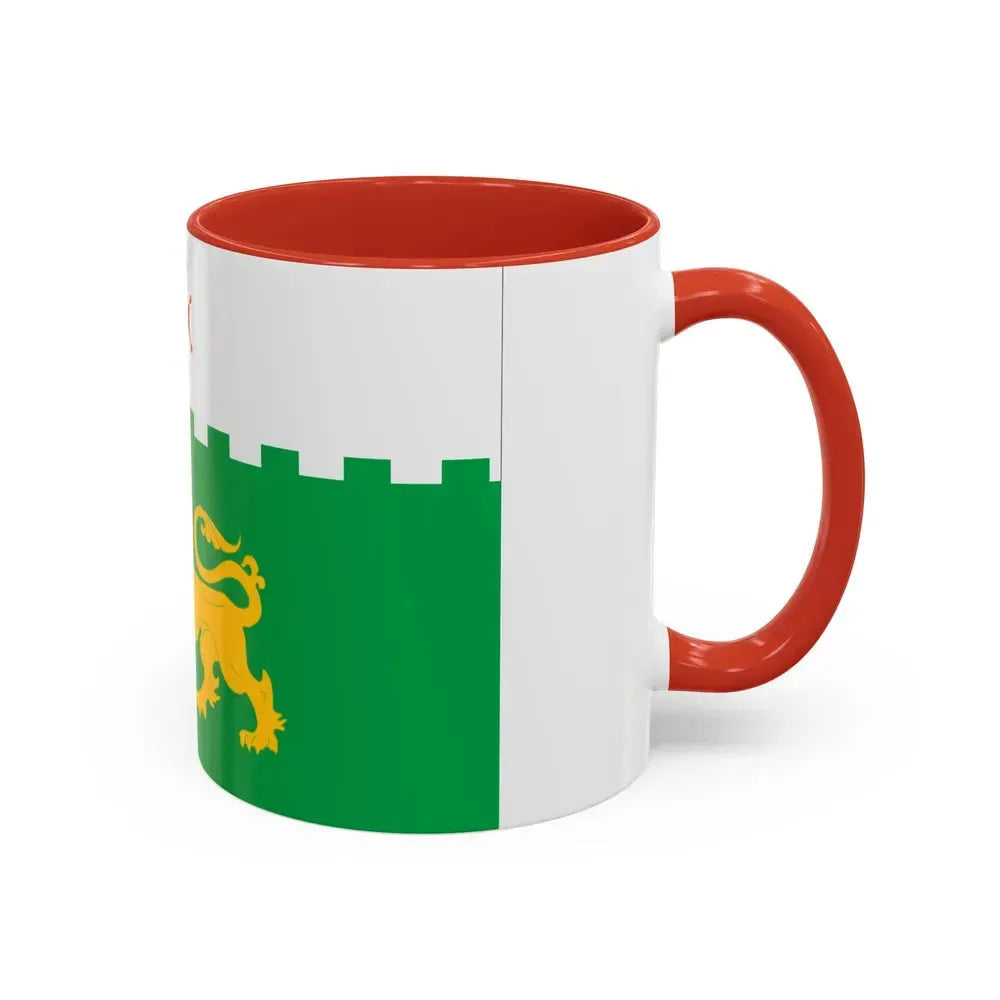 Flag of Akhaltsikhe Georgia - Accent Coffee Mug - Go Mug Yourself