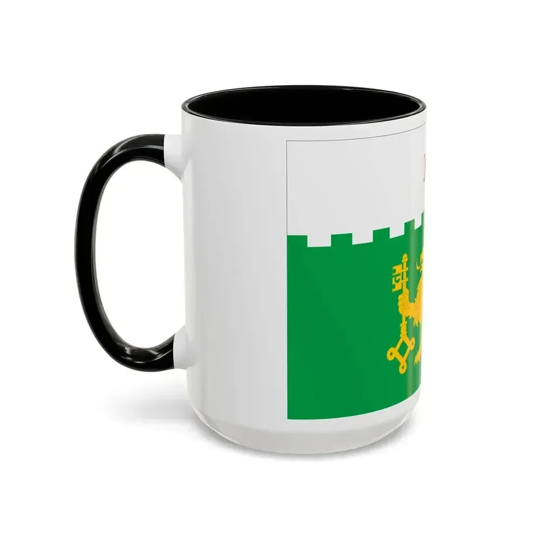 Flag of Akhaltsikhe Georgia - Accent Coffee Mug - Go Mug Yourself