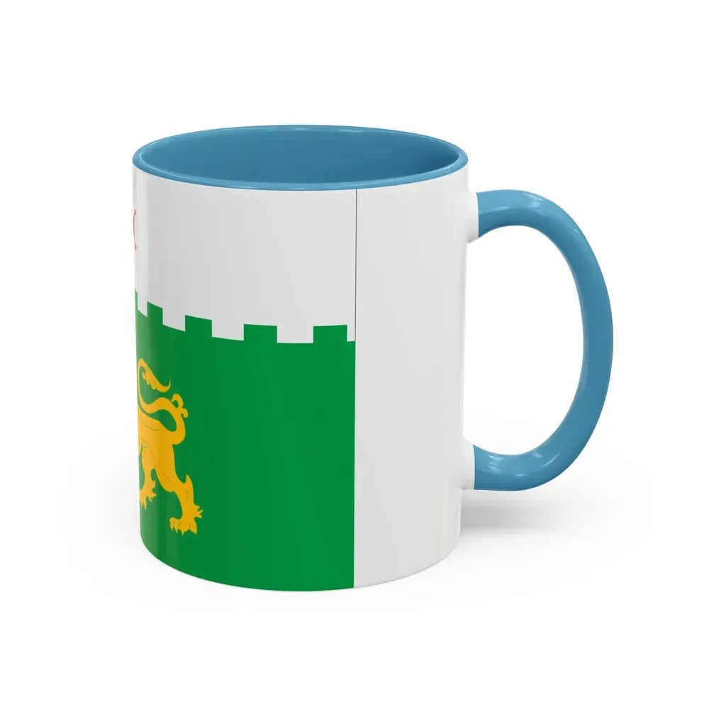 Flag of Akhaltsikhe Georgia - Accent Coffee Mug - Go Mug Yourself