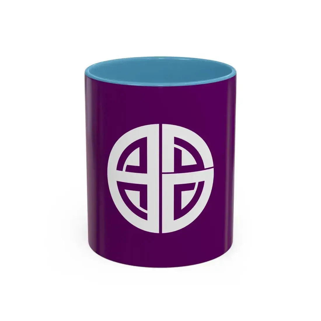 Flag of Akishima Tokyo Japan - Accent Coffee Mug 11oz Light Blue - Go Mug Yourself