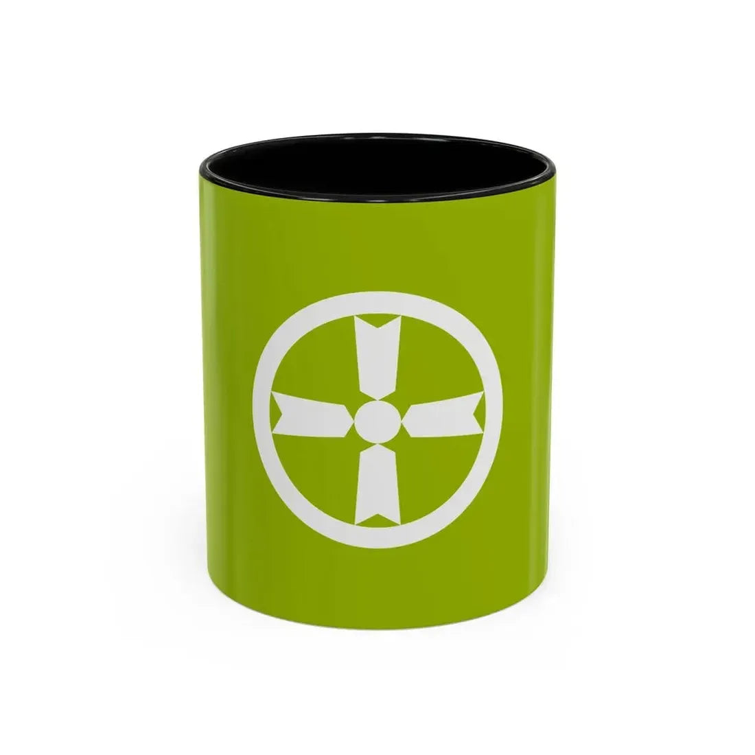 Flag of Akita Akita Japan - Accent Coffee Mug 11oz Black - Go Mug Yourself
