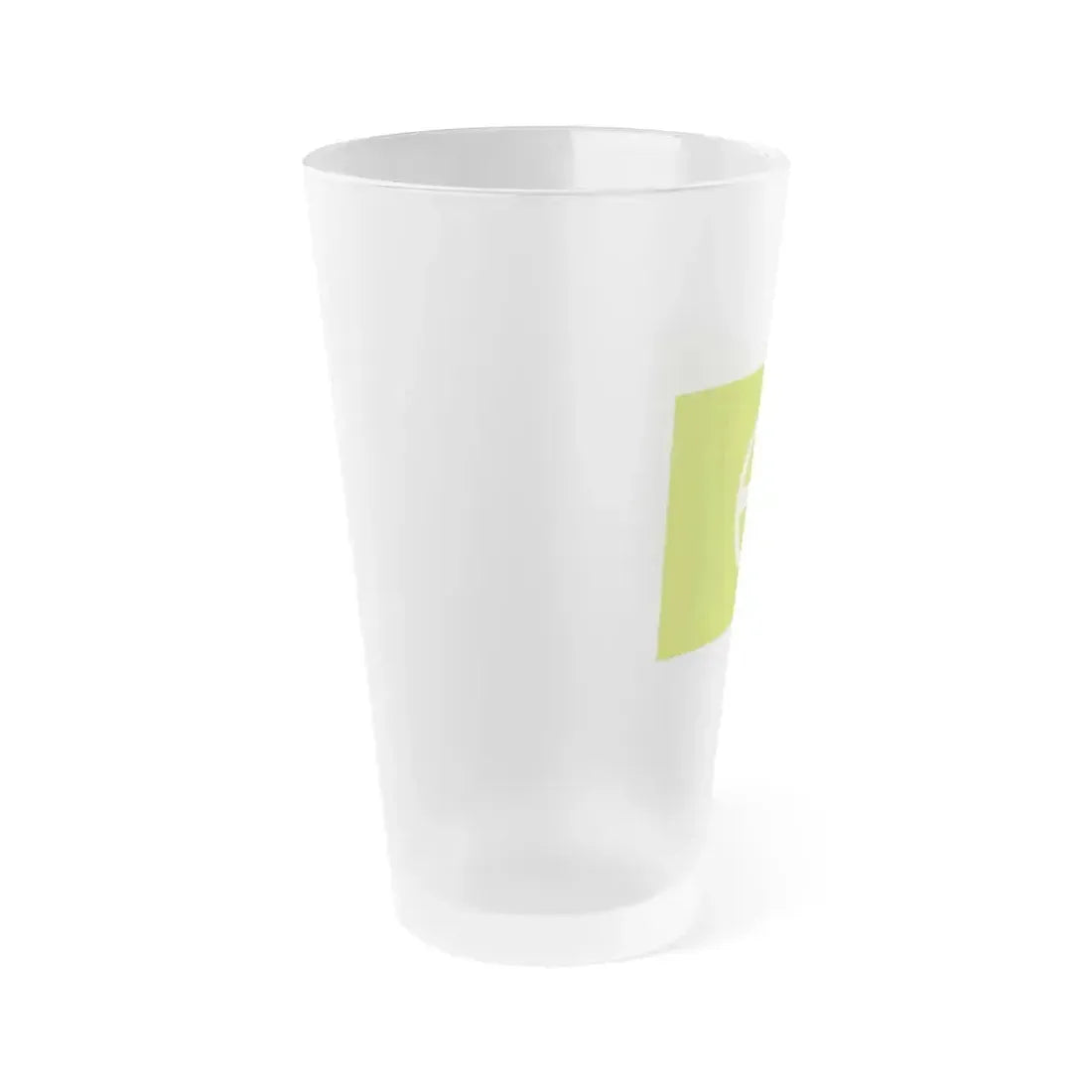 Flag of Akita Akita Japan - Frosted Pint Glass 16oz - Go Mug Yourself