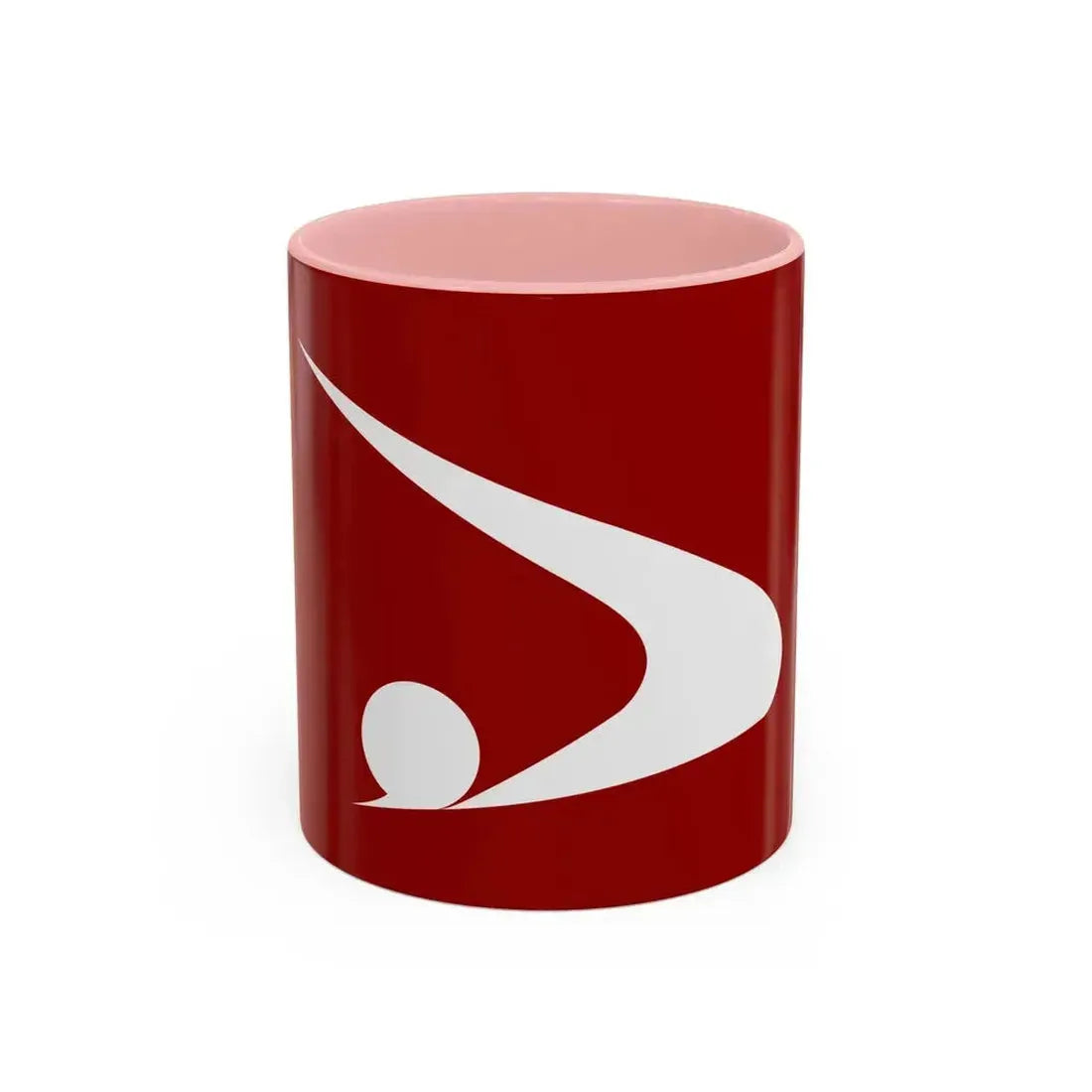 Flag of Akita Prefecture Japan - Accent Coffee Mug 11oz Pink - Go Mug Yourself