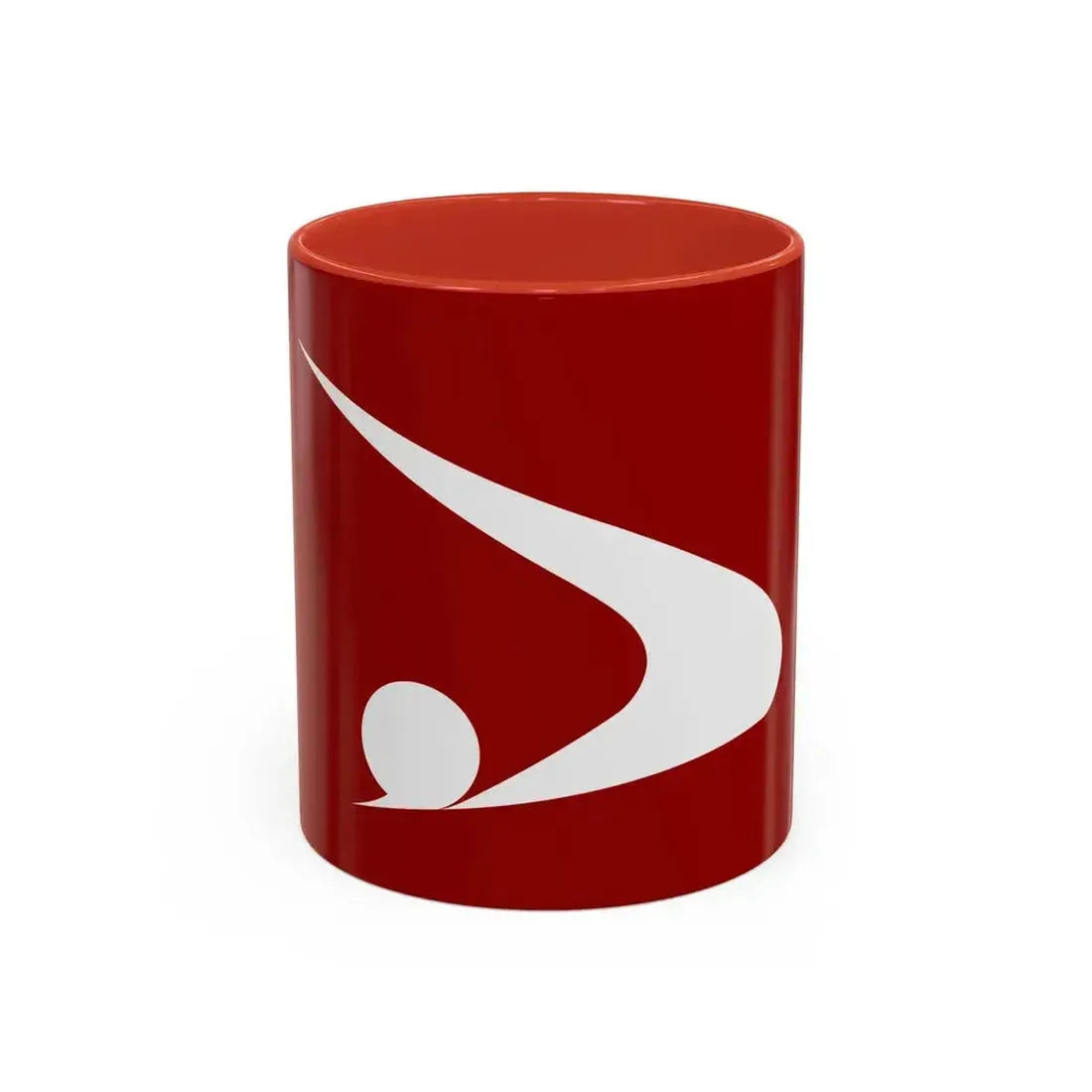 Flag of Akita Prefecture Japan - Accent Coffee Mug 11oz Red - Go Mug Yourself