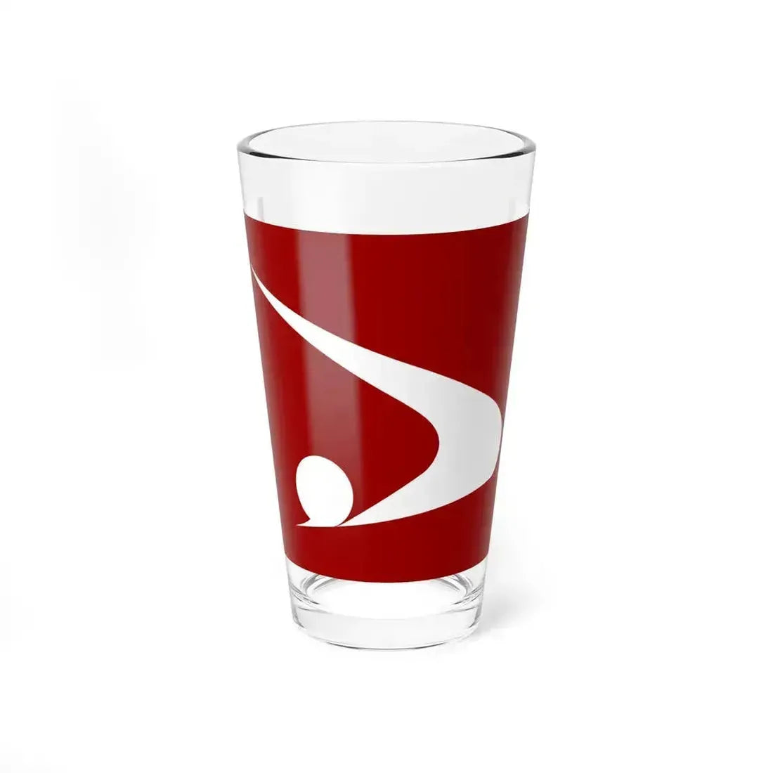 Flag of Akita Prefecture Japan - Pint Glass 16oz 16oz - Go Mug Yourself