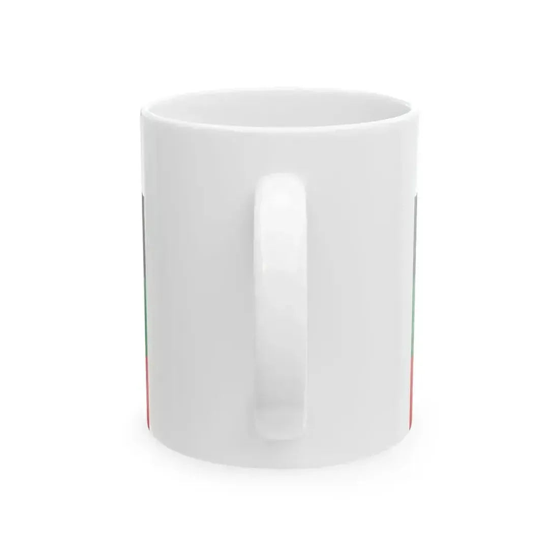 Flag of al-Mountada al-Adabi (Oman) White Coffee Mug - Go Mug Yourself