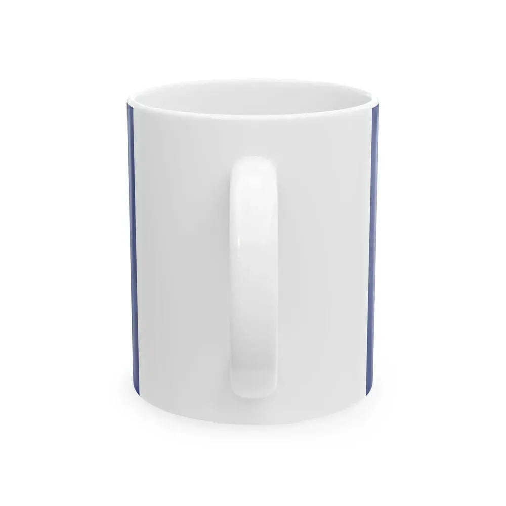 Flag of Alabama 1861 obverse (United States) White Coffee Mug - Go Mug Yourself