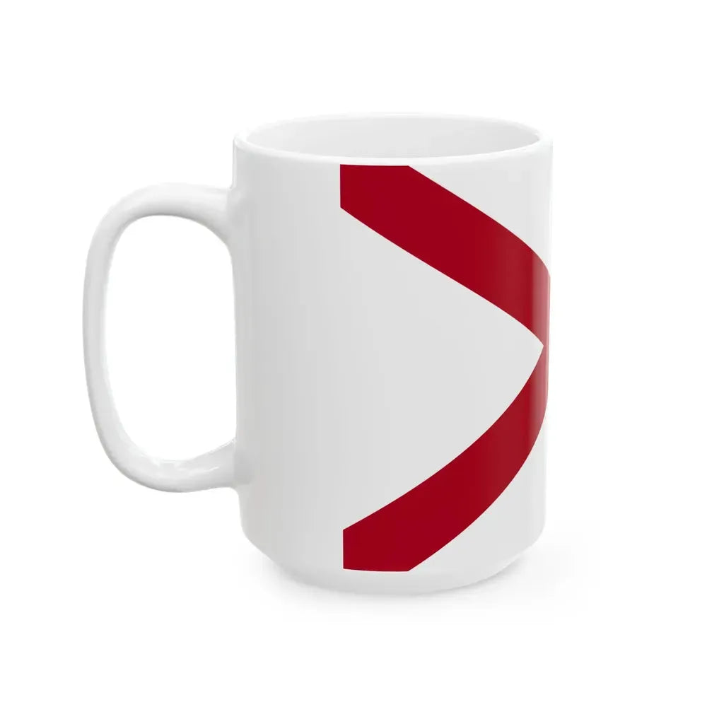 Flag of Alabama (United States) White Coffee Mug - Go Mug Yourself