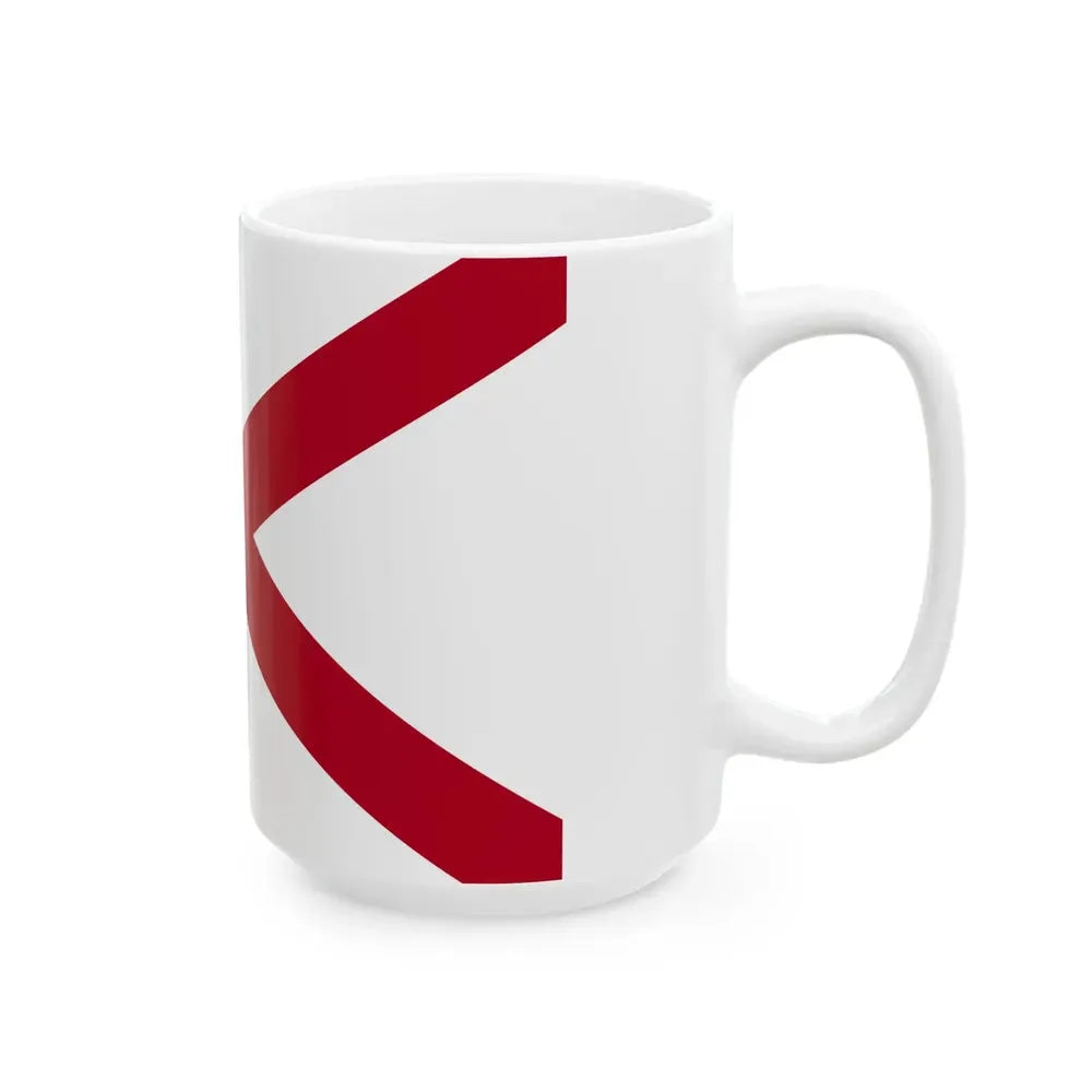 Flag of Alabama (United States) White Coffee Mug - Go Mug Yourself