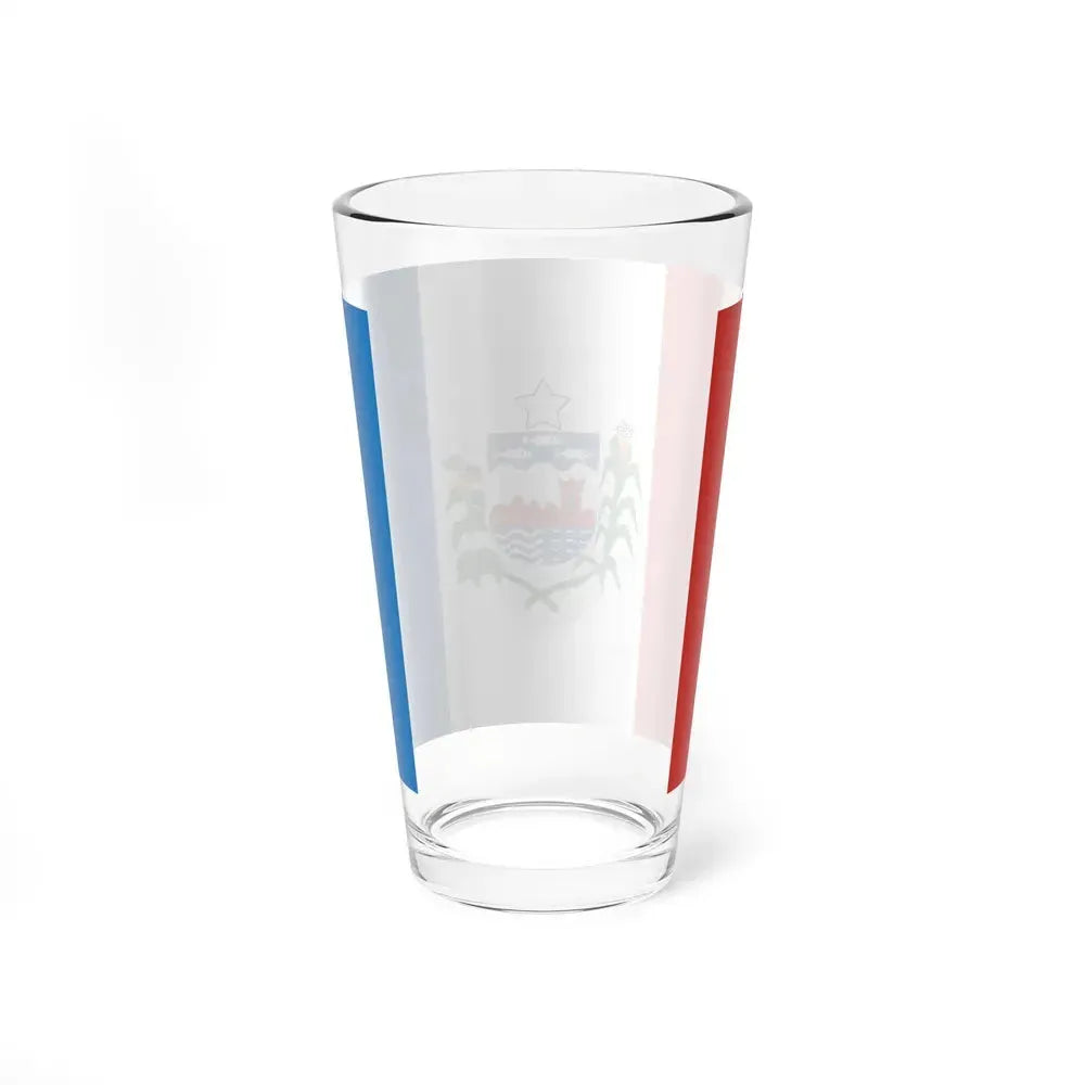 Flag of Alagoas Brazil - Pint Glass 16oz - Go Mug Yourself