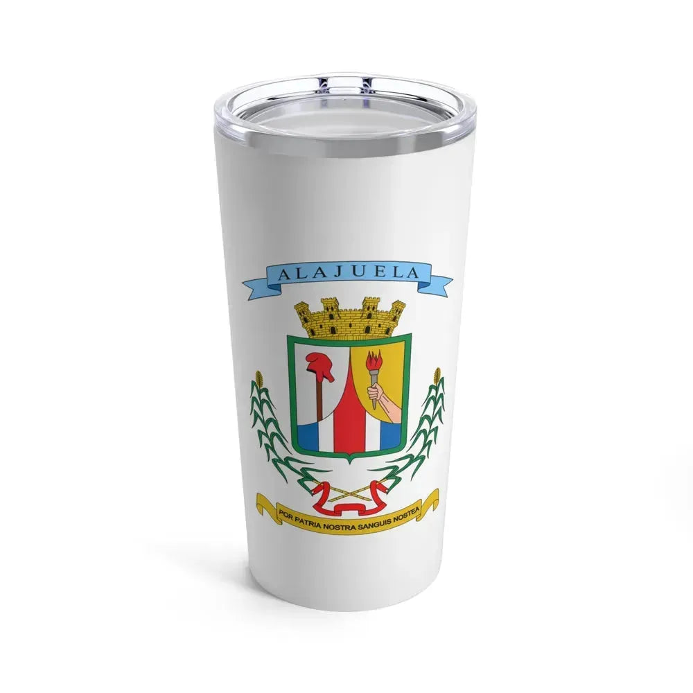Flag of Alajuela Province Costa Rica - Tumbler 20oz 20oz - Go Mug Yourself