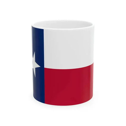Flag of Alamo Secession (United States) White Coffee Mug 11oz - Go Mug Yourself