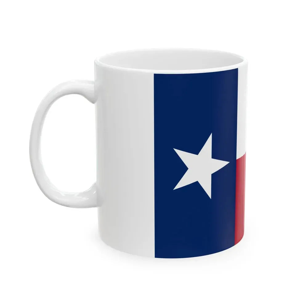 Flag of Alamo Secession (United States) White Coffee Mug - Go Mug Yourself