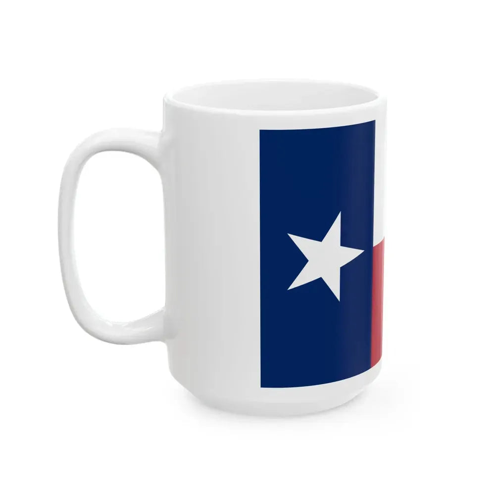 Flag of Alamo Secession (United States) White Coffee Mug - Go Mug Yourself