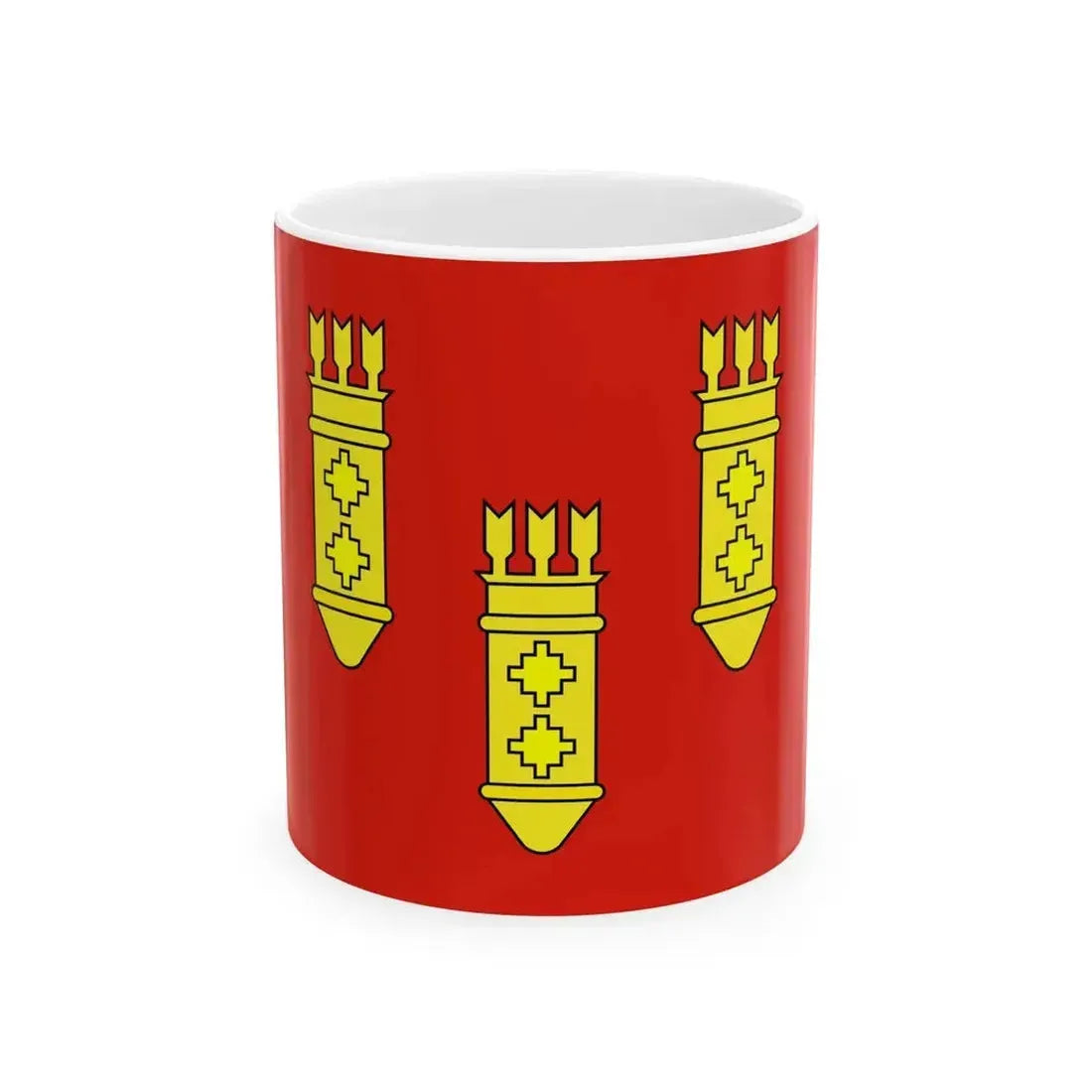 Flag of Alatyr (Russia) White Coffee Mug 11oz - Go Mug Yourself