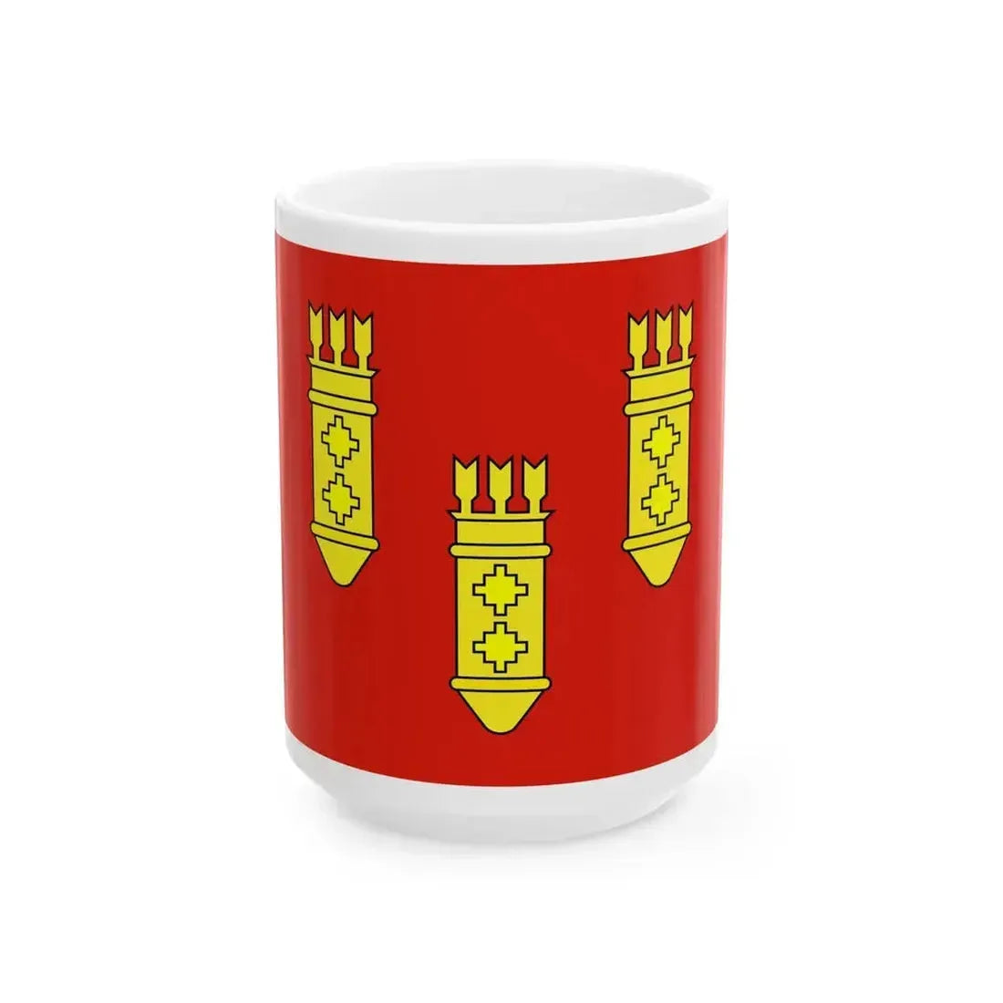 Flag of Alatyr (Russia) White Coffee Mug 15oz - Go Mug Yourself