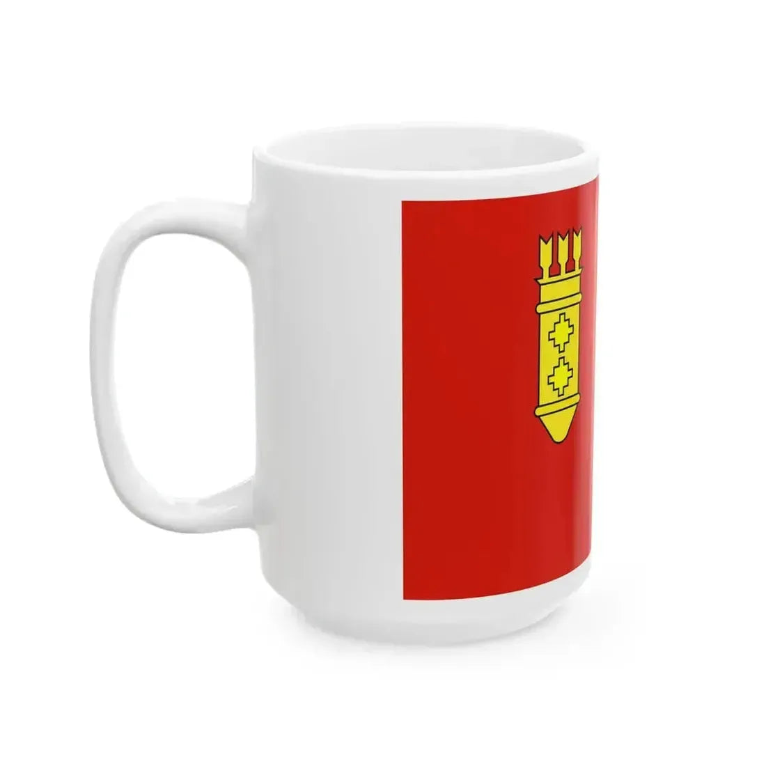 Flag of Alatyr (Russia) White Coffee Mug - Go Mug Yourself