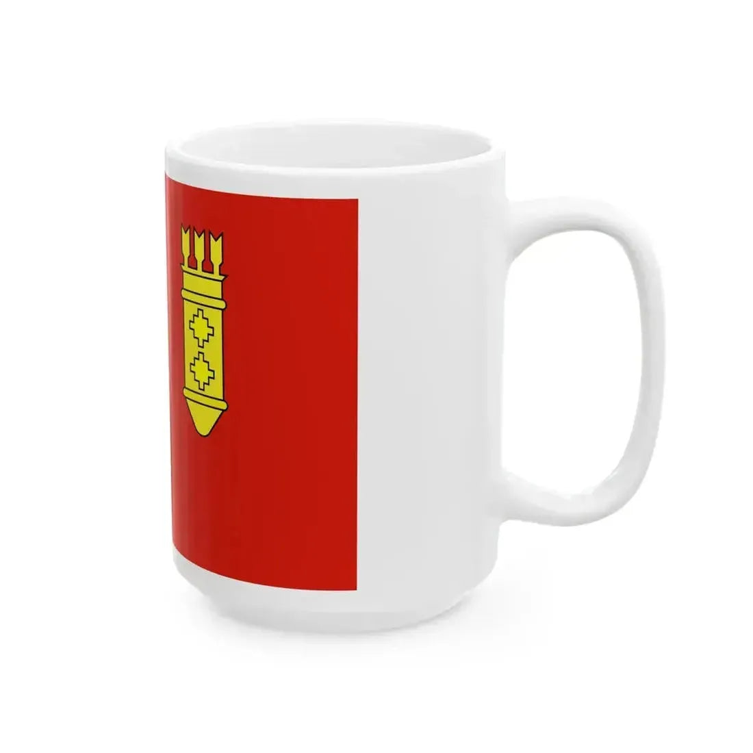 Flag of Alatyr (Russia) White Coffee Mug - Go Mug Yourself