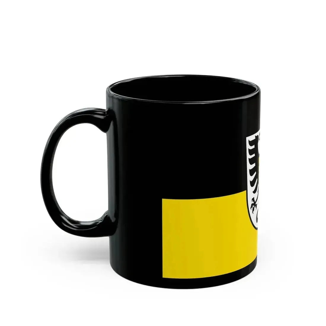 Flag of Alb Donau Kreis Germany - Black Coffee Mug - Go Mug Yourself