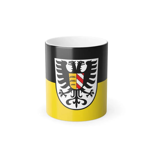Flag of Alb Donau Kreis Germany - Color Changing Coffee Mug 11oz - Go Mug Yourself
