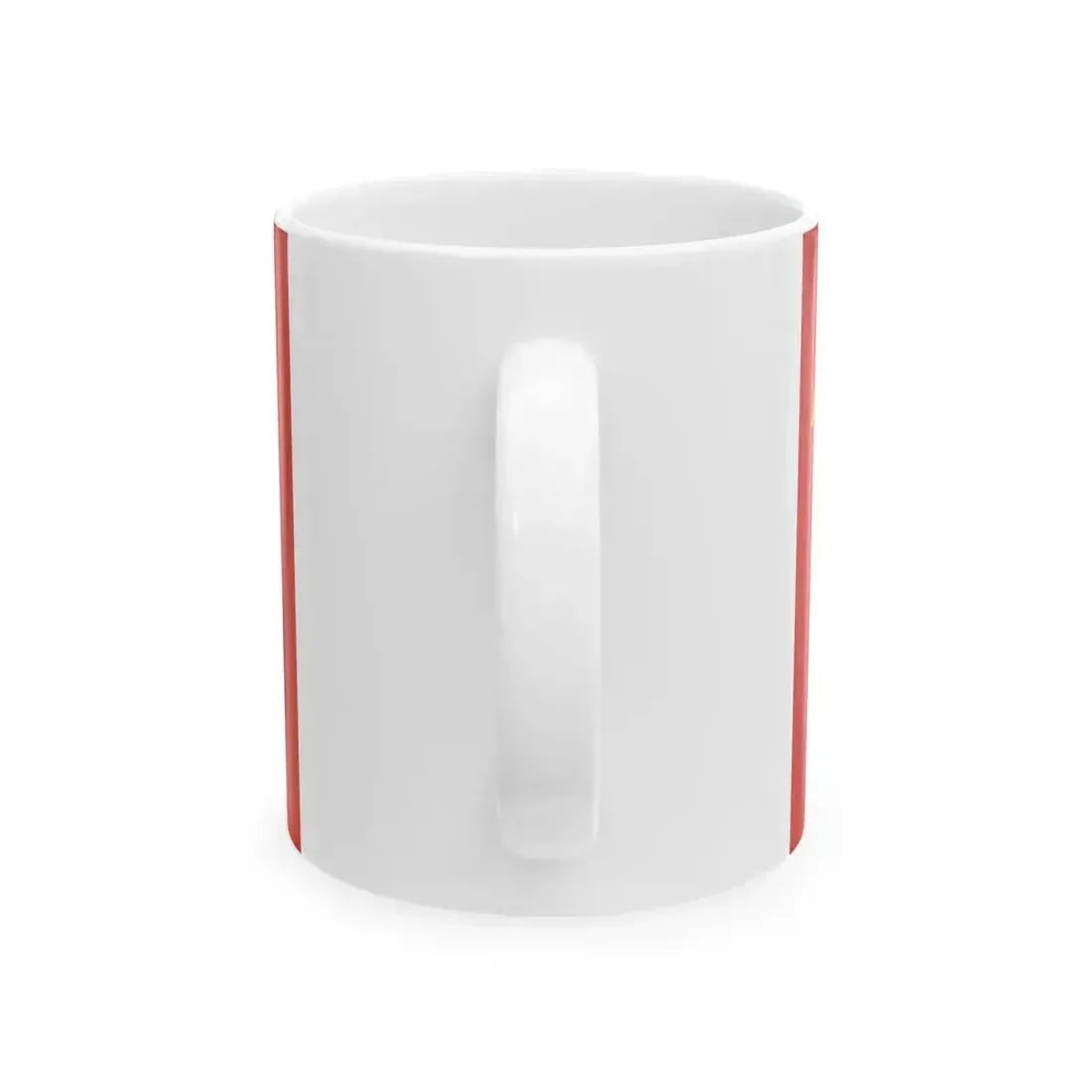 Flag of Albania 1944-1946 (Albania) White Coffee Mug - Go Mug Yourself
