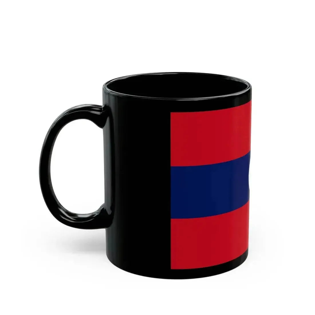 Flag of Albanian Muslims of the first quarter of the 19th century - Black Coffee Mug - Go Mug Yourself