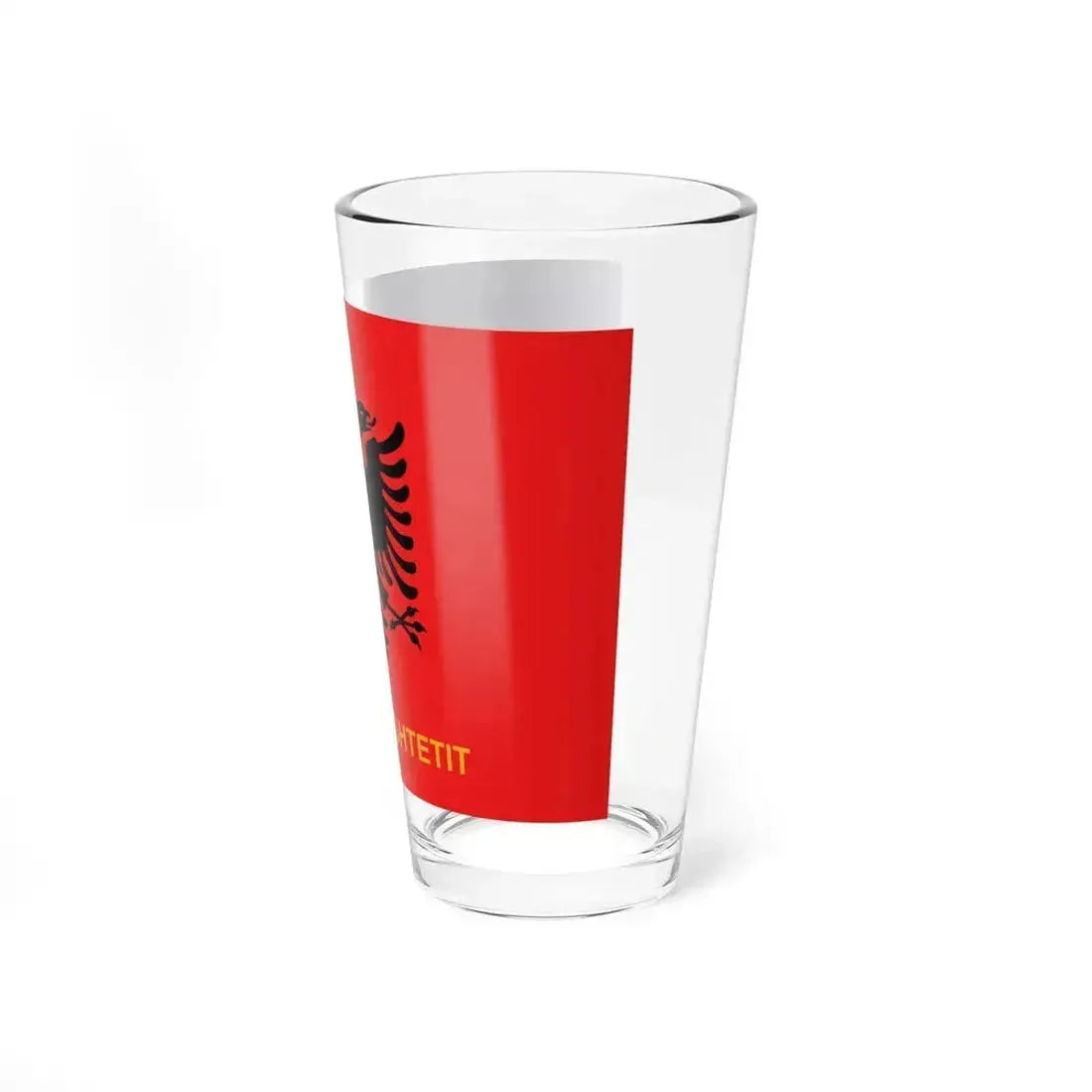 Flag of Albanian State Police - Pint Glass 16oz - Go Mug Yourself