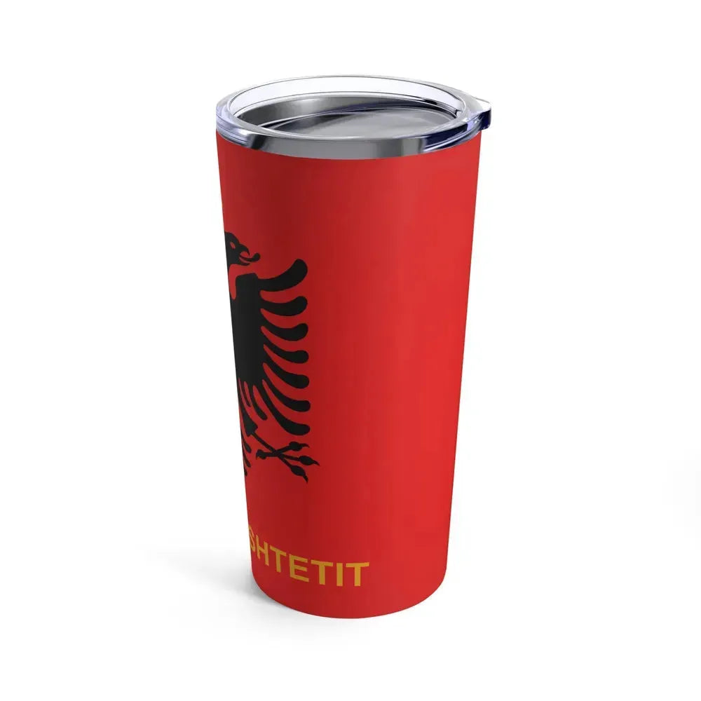 Flag of Albanian State Police - Tumbler 20oz - Go Mug Yourself