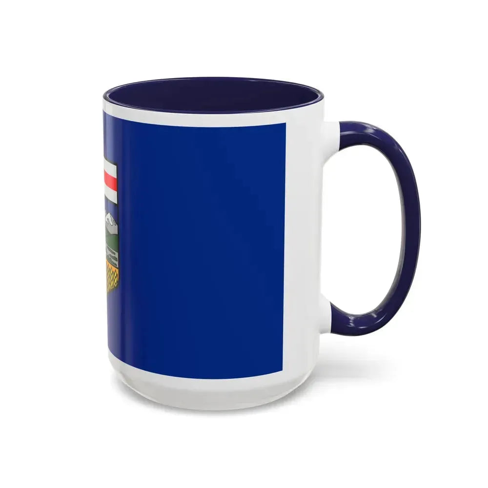 Flag of Alberta Canada - Accent Coffee Mug - Go Mug Yourself