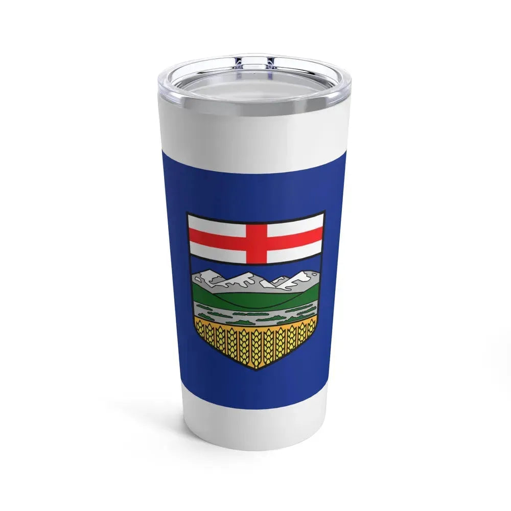Flag of Alberta Canada - Tumbler 20oz 20oz - Go Mug Yourself