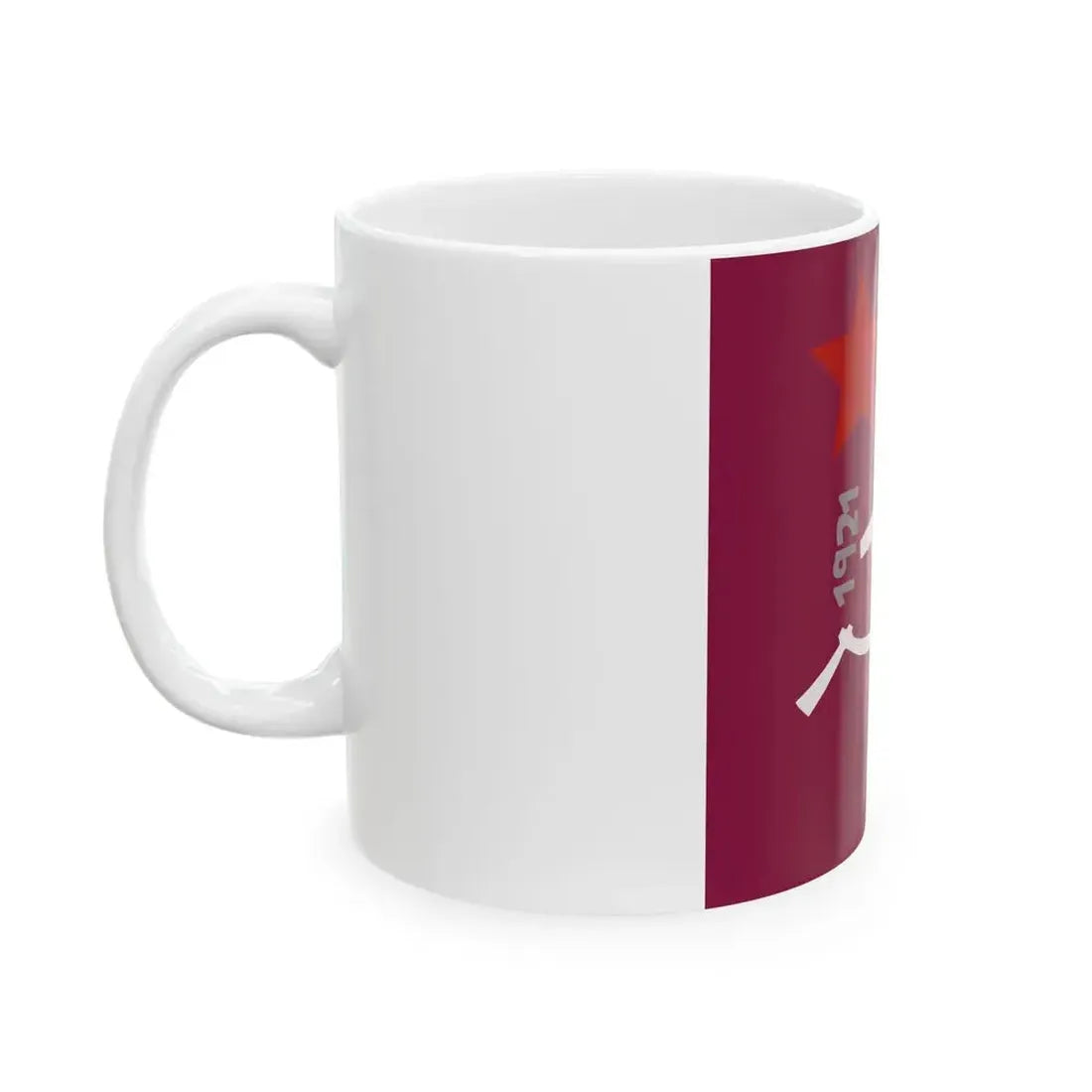 Flag of Albona Republic (Croatia) White Coffee Mug - Go Mug Yourself