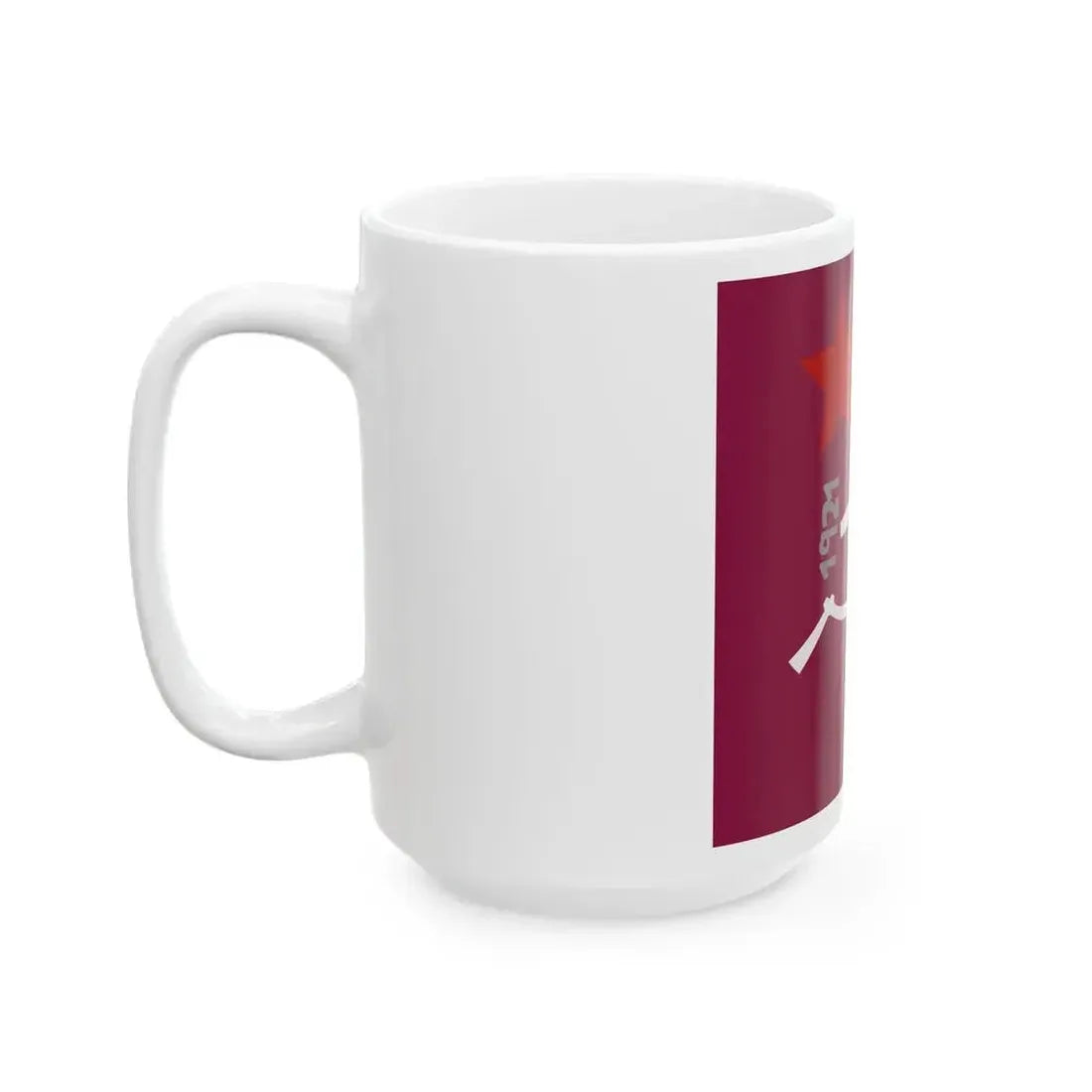 Flag of Albona Republic (Croatia) White Coffee Mug - Go Mug Yourself