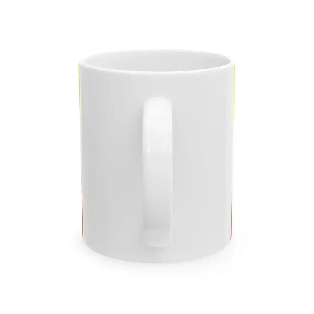 Flag of Aldansky rayon 2003 (Russia) White Coffee Mug - Go Mug Yourself
