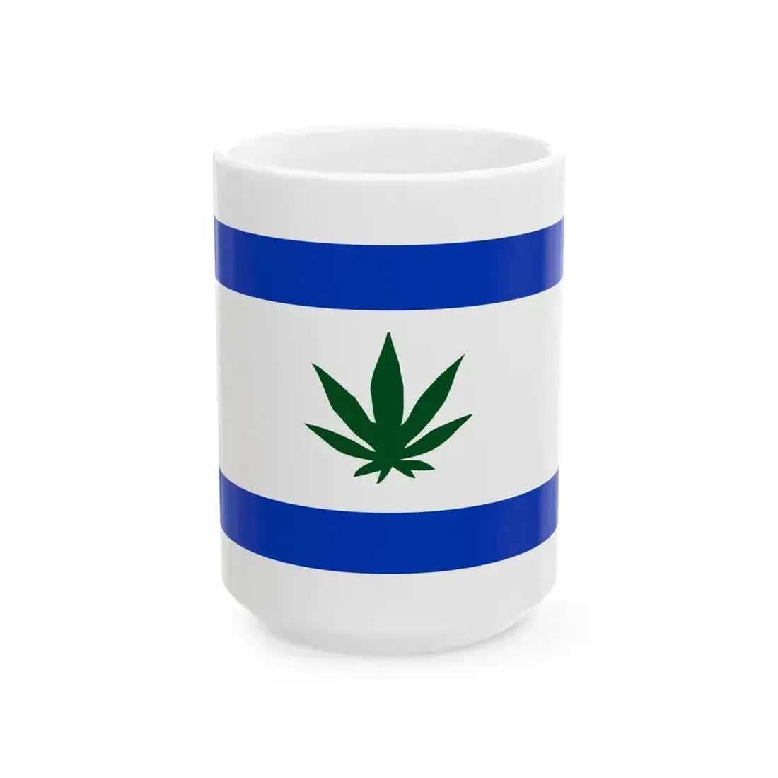 Flag of Ale Yarok 1999 (Israel) White Coffee Mug 15oz - Go Mug Yourself