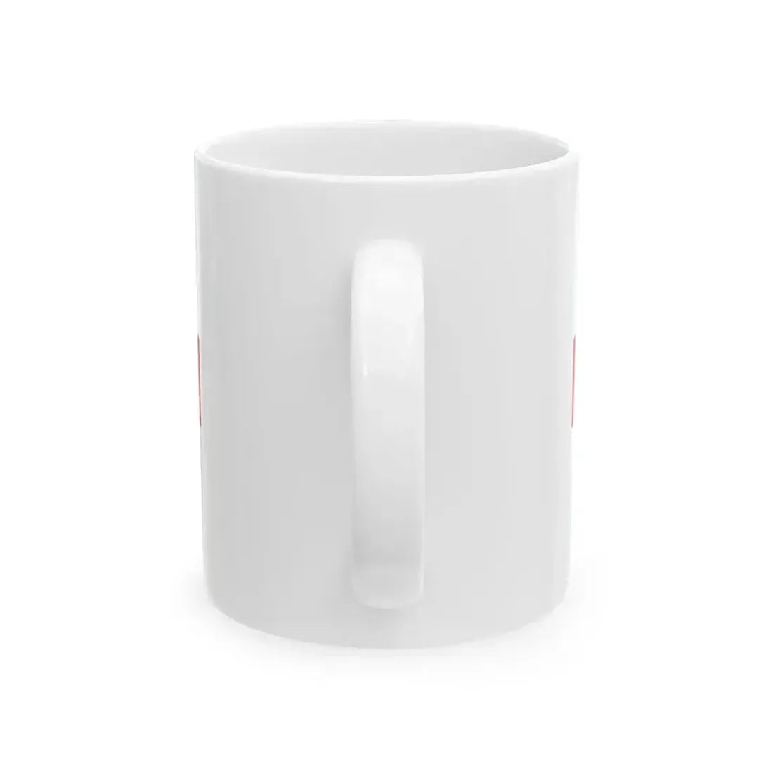 Flag of Alessandria (Italy) White Coffee Mug - Go Mug Yourself