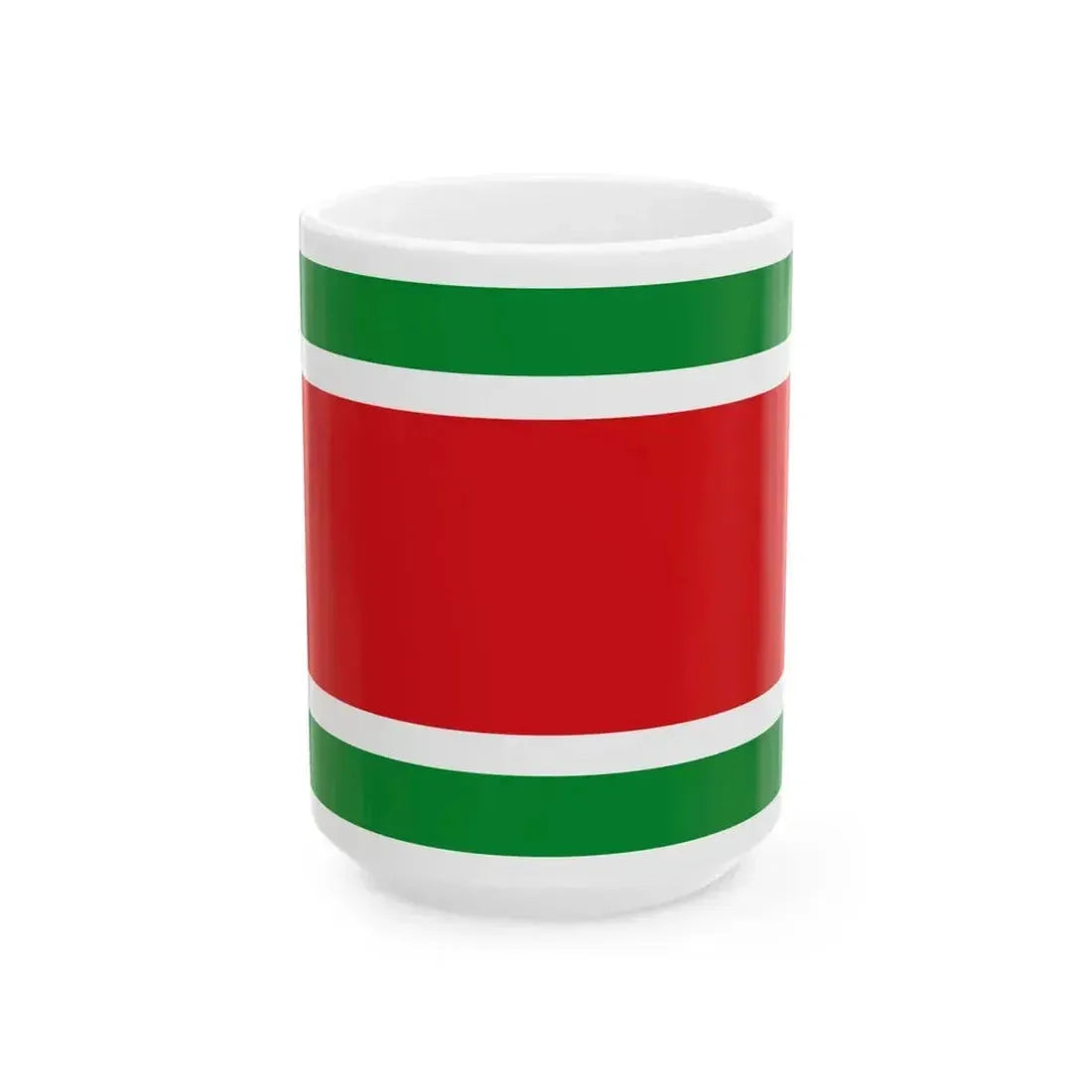 Flag of Algeria 1700 (Algeria) White Coffee Mug 15oz - Go Mug Yourself