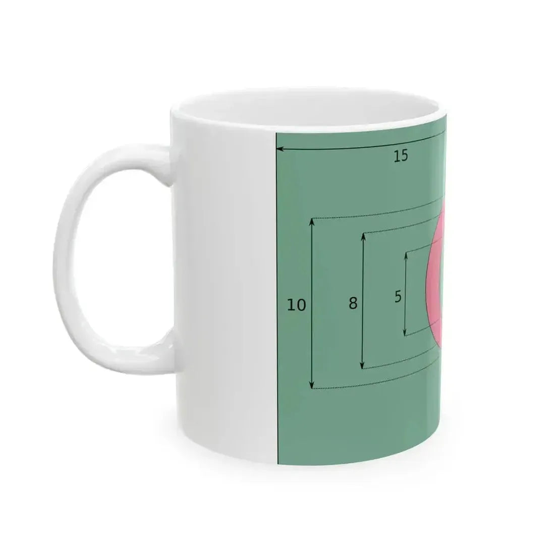 Flag of Algeria construction (Algeria) White Coffee Mug - Go Mug Yourself