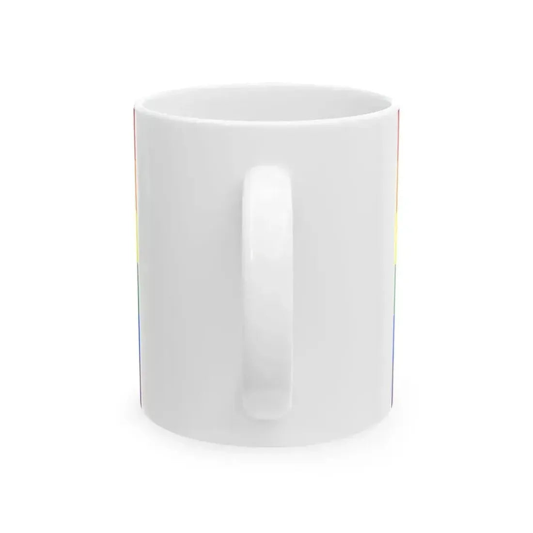 Flag of Algeria Gay Pride (Algeria) White Coffee Mug - Go Mug Yourself