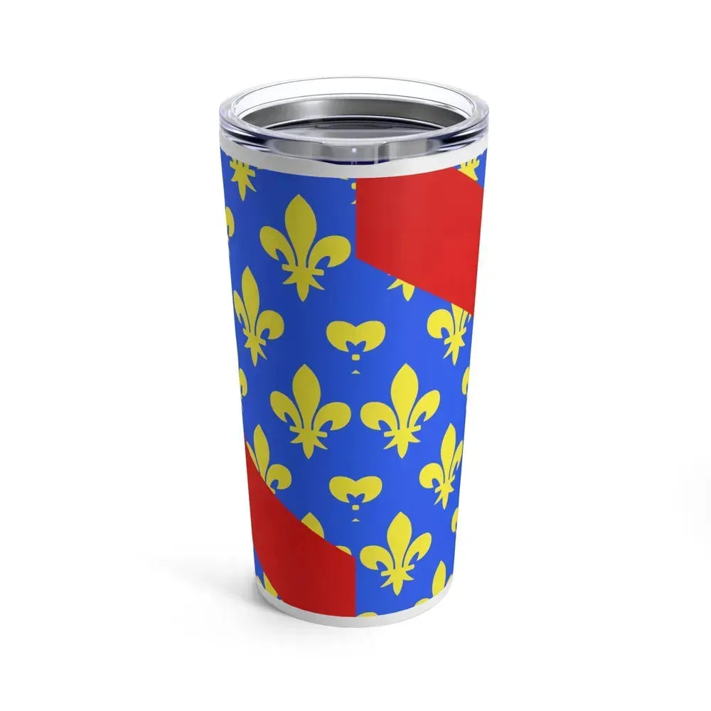 Flag of Allier France 2 - Tumbler 20oz - Go Mug Yourself
