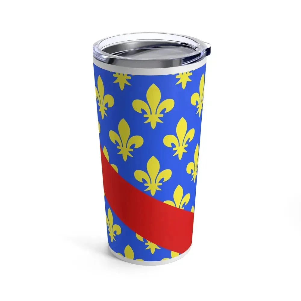 Flag of Allier France 2 - Tumbler 20oz - Go Mug Yourself