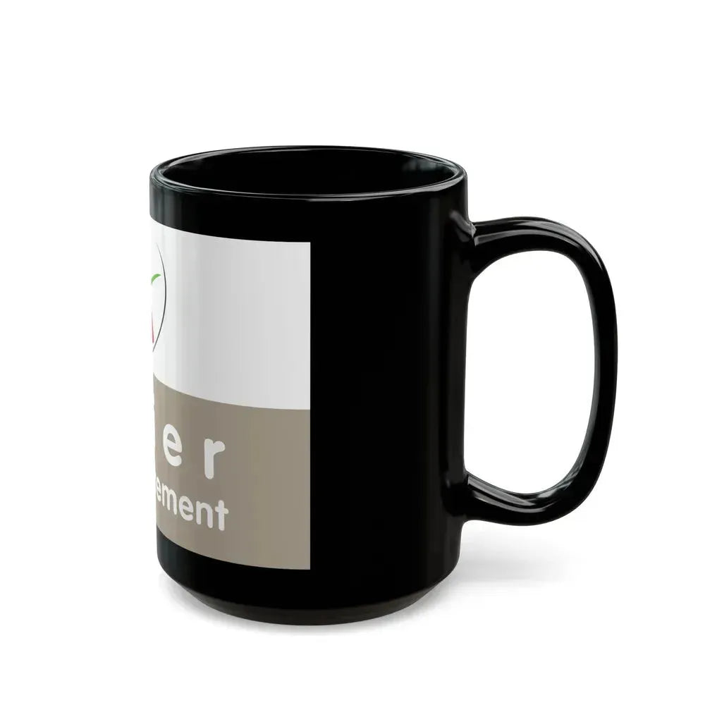 Flag of Allier France - Black Coffee Mug - Go Mug Yourself