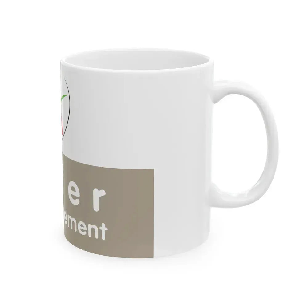 Flag of Allier France - White Coffee Mug - Go Mug Yourself