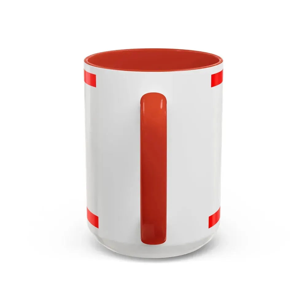 Flag of Almaty Kazakhstan - Accent Coffee Mug - Go Mug Yourself