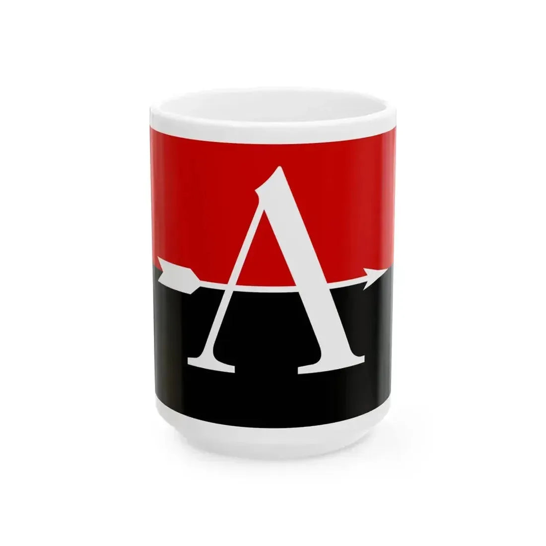 Flag of Alnashi Region Udmurtia (Russia) White Coffee Mug 15oz - Go Mug Yourself