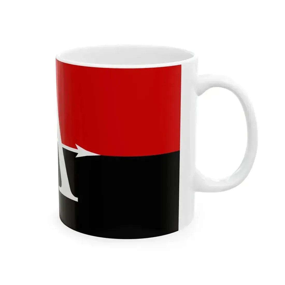 Flag of Alnashi Region Udmurtia (Russia) White Coffee Mug - Go Mug Yourself